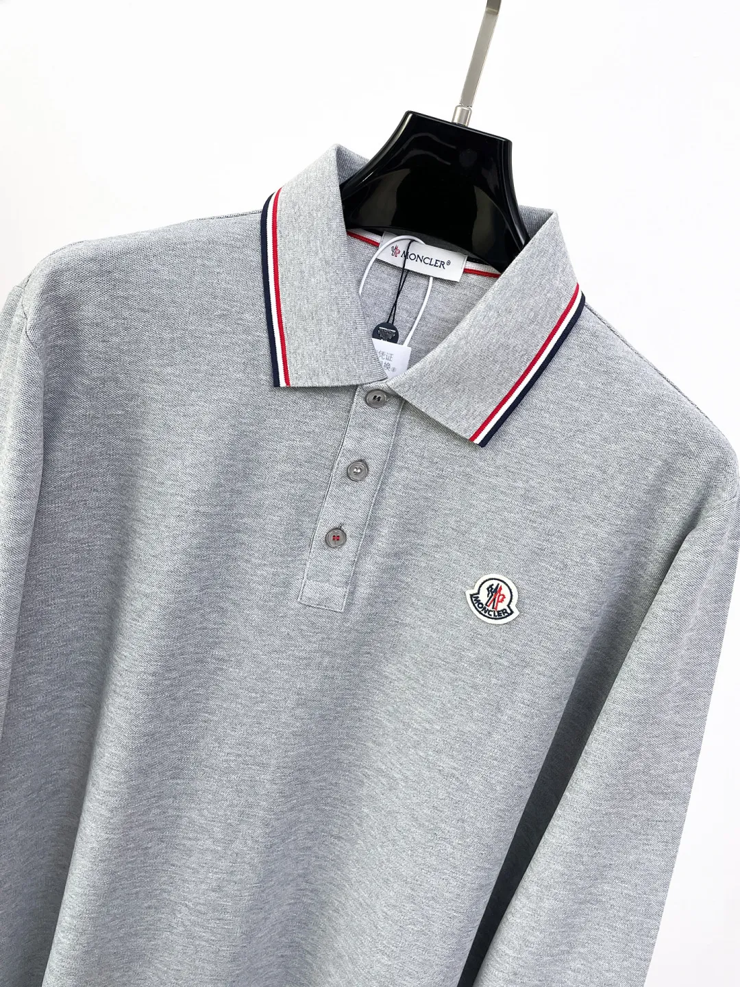 MONCLER New Arrival Polo Same Style 260 ， Factory New Arrival Versatile : Black White Royal Blue Gray Size：S-XXL